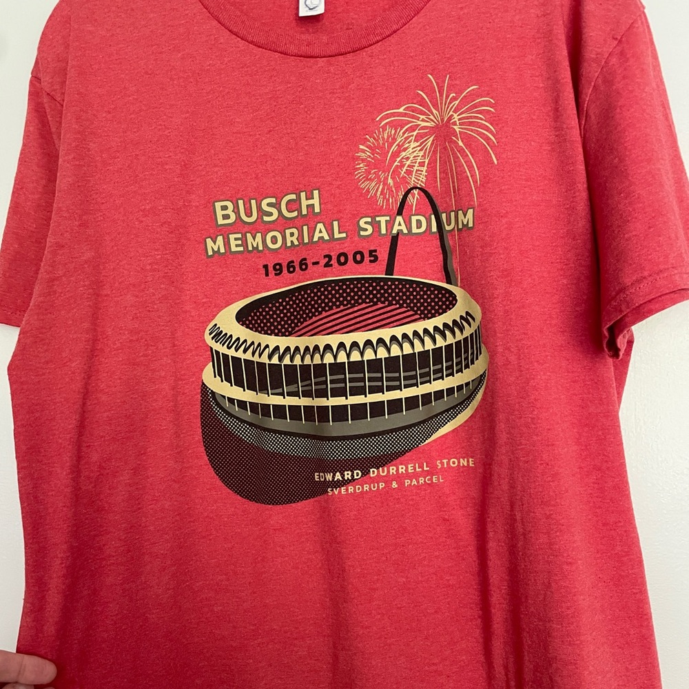 Busch Stadium retro T St Louis Cardinals